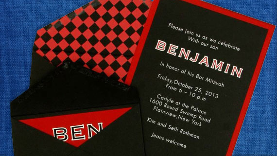 Bar Mitzvah / Bat Mitzvah Invitations